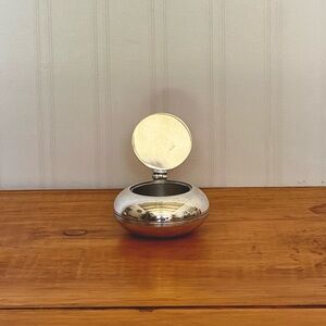 Silver plates Votive candle holder